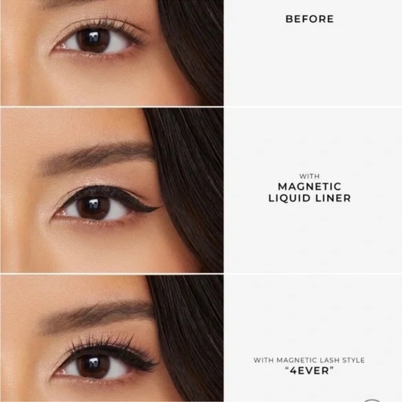 Lilly Lashes Click Magnetic Felt Tip Eyeliner – Black - Picture 2 of 2